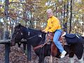 Glenda rides Charlie